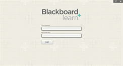 Desktop Screenshot of blackboard.hillsdale.edu